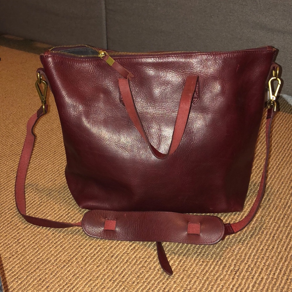 Brand New MADEWELL zip top transport carryall